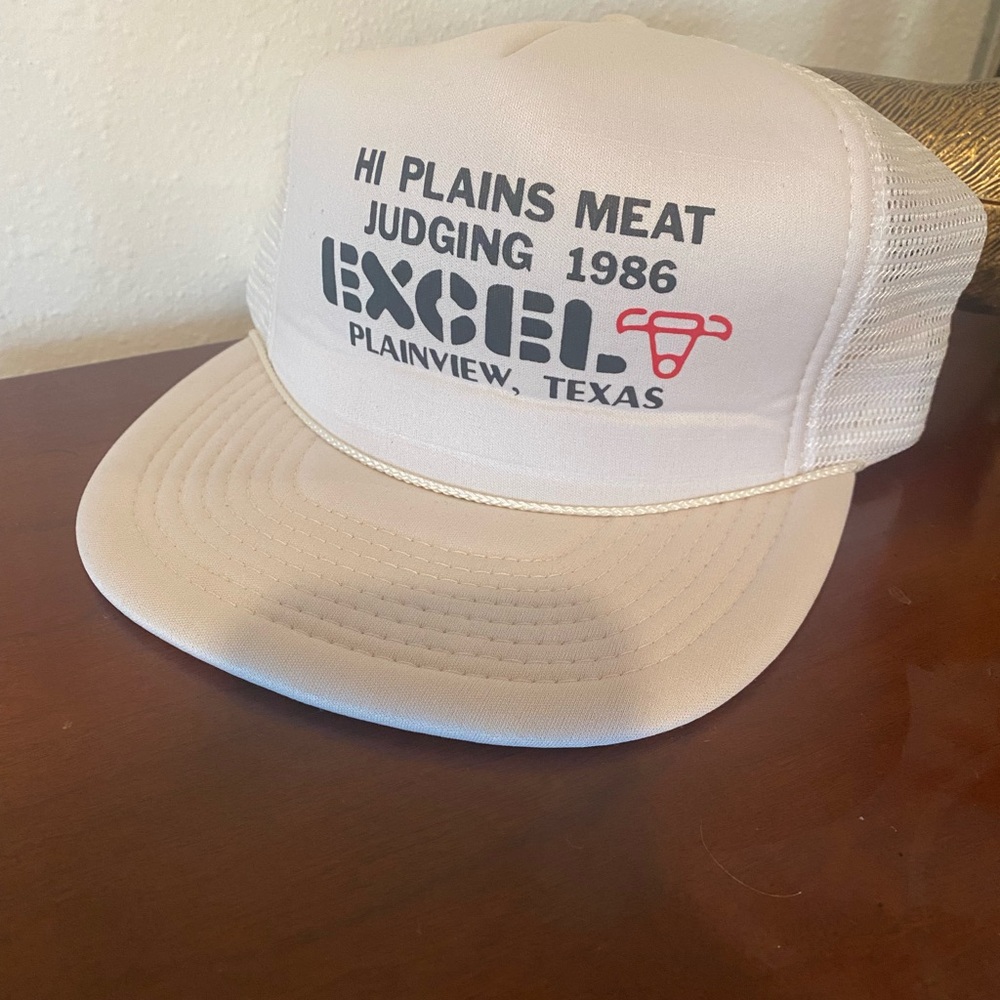 Vintage Meat Judging Trucker Hat
